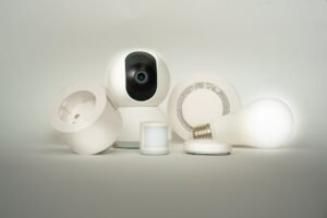 Indoor Camera with Night Vision for Small Rooms